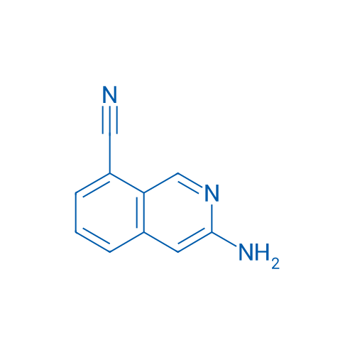 3-Aminoisoquinoline-8-carbonitrile 250mg