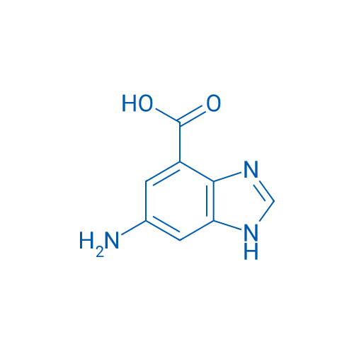 6-Amino-1H-benzo[d]imidazole-4-carboxylic acid 250mg