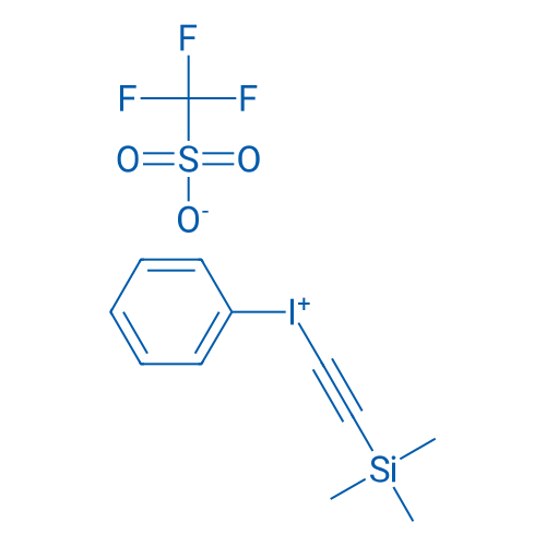 Phenyl((trimethylsilyl)ethynyl)iodonium trifluoromethanesulfonate 250mg