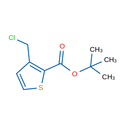 tert-Butyl 3-(chloromethyl)thiophene-2-carboxylate 1g