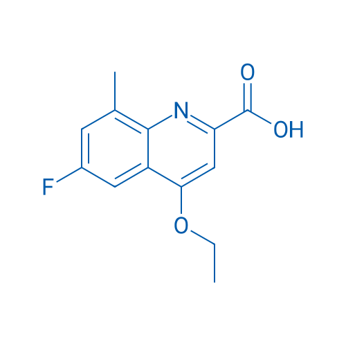 4-Ethoxy-6-fluoro-8-methylquinoline-2-carboxylic acid 5g