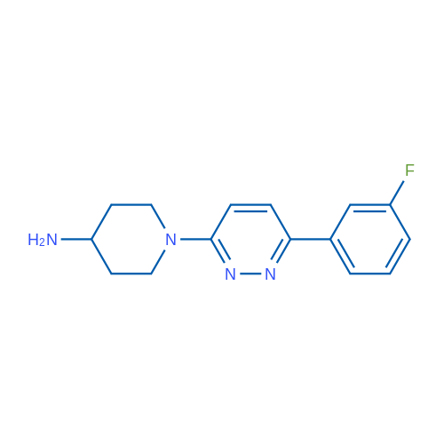 1-(6-(3-Fluorophenyl)pyridazin-3-yl)piperidin-4-amine 250mg