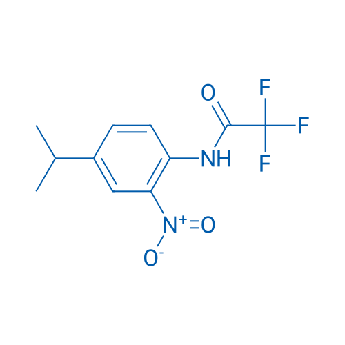 2,2,2-Trifluoro-N-(4-isopropyl-2-nitrophenyl)acetamide 5g