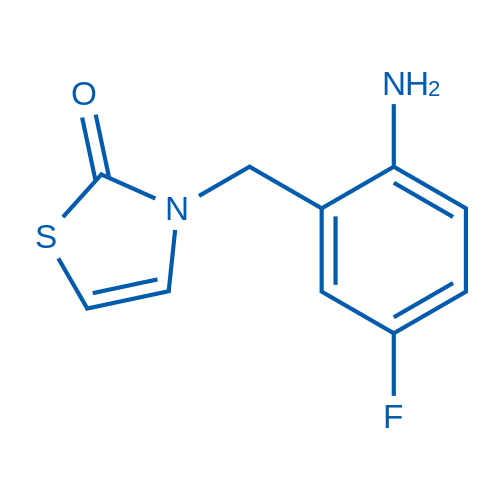 3-[(2-Amino-5-fluorophenyl)methyl]-2,3-dihydro-1,3-thiazol-2-one 50mg
