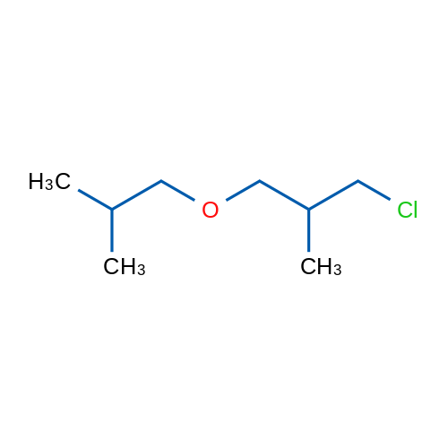 1-Chloro-2-methyl-3-(2-methylpropoxy)propane 1g
