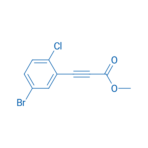 Methyl 3-(5-bromo-2-chlorophenyl)prop-2-ynoate 1g