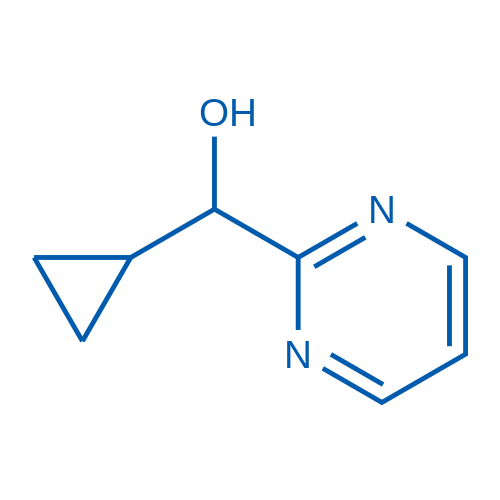 Cyclopropyl(pyrimidin-2-yl)methanol 250mg
