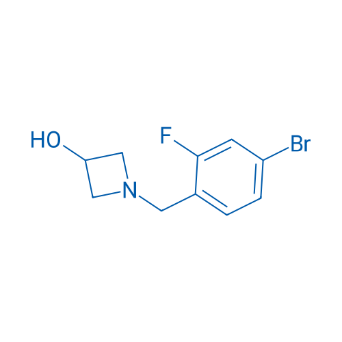 1-(4-Bromo-2-fluorobenzyl)azetidin-3-ol 250mg