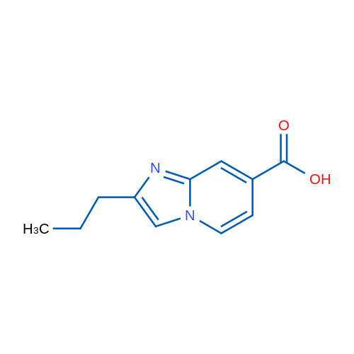 2-Propylimidazo[1,2-a]pyridine-7-carboxylic acid 1g