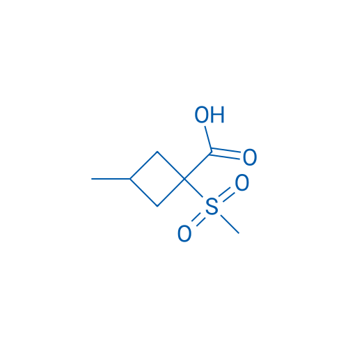 1-Methanesulfonyl-3-methylcyclobutane-1-carboxylic acid 1g