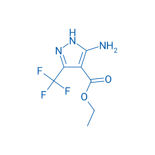 Ethyl 5-amino-3-(trifluoromethyl)-1H-pyrazole-4-carboxylate 250mg