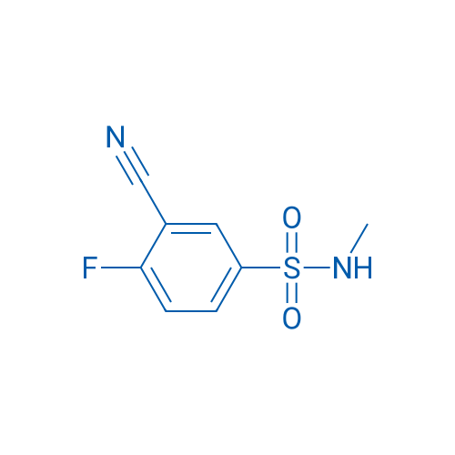 3-Cyano-4-fluoro-n-methylbenzene-1-sulfonamide 5g