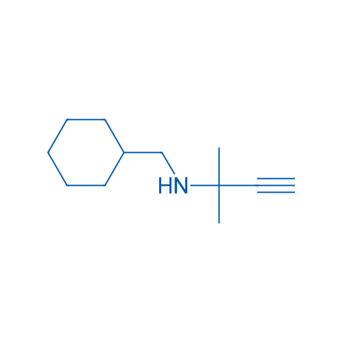 (Cyclohexylmethyl)(2-methylbut-3-yn-2-yl)amine 5g