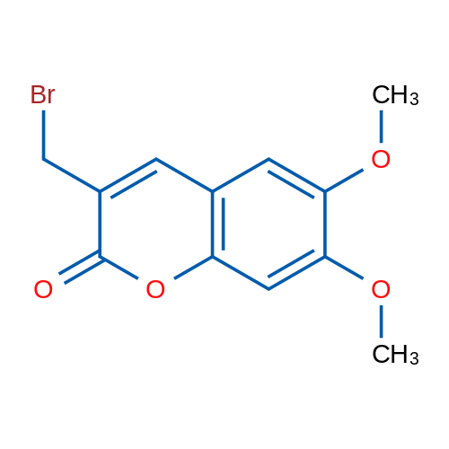 3-(Bromomethyl)-6,7-dimethoxy-2H-chromen-2-one 1g