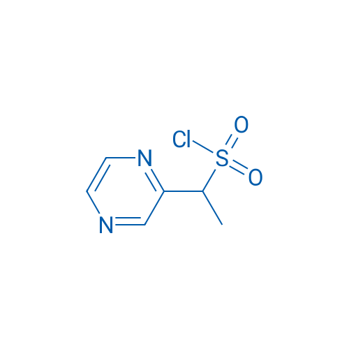 1-(Pyrazin-2-yl)ethanesulfonyl chloride 1g