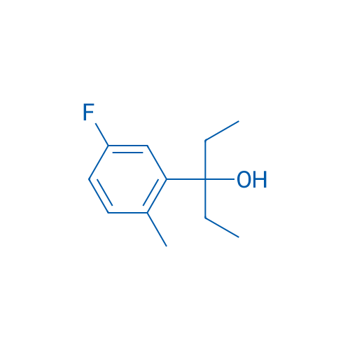 3-(5-Fluoro-2-methylphenyl)pentan-3-ol 1g