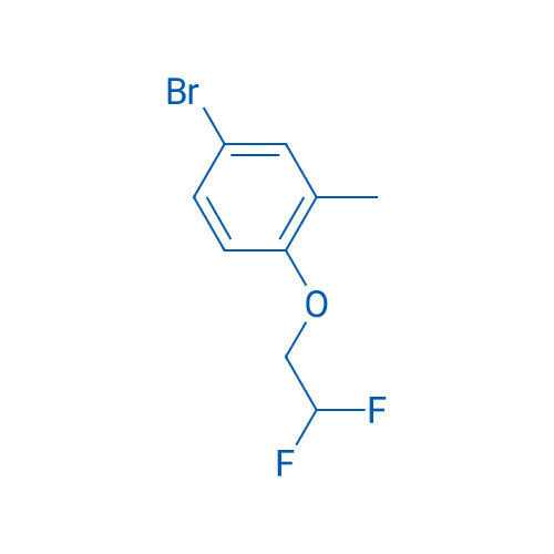 4-Bromo-1-(2,2-difluoroethoxy)-2-methylbenzene 1g
