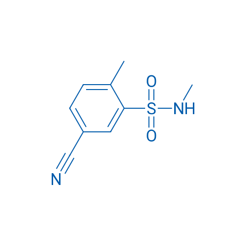 5-Cyano-n,2-dimethylbenzene-1-sulfonamide 5g