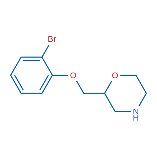 2-((2-Bromophenoxy)methyl)morpholine 1g