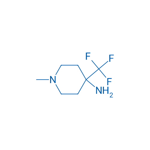 1-Methyl-4-(trifluoromethyl)piperidin-4-amine 100mg