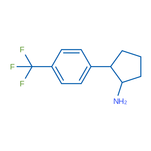 2-[4-(Trifluoromethyl)phenyl]cyclopentan-1-amine 1g