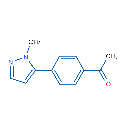 1-[4-(1-Methyl-1H-pyrazol-5-yl)phenyl]ethan-1-one 1g
