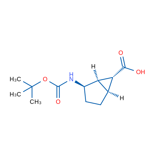 (1R,2R,5S,6R)-rel-2-((tert-Butoxycarbonyl)amino)bicyclo[3.1.0]hexane-6-carboxylic acid 250mg