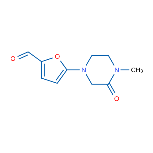 5-(4-Methyl-3-oxopiperazin-1-yl)furan-2-carbaldehyde 1g