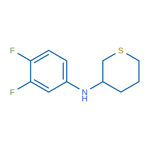N-(3,4-Difluorophenyl)thian-3-amine 1g
