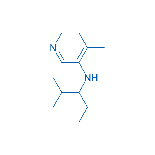 4-Methyl-N-(2-methylpentan-3-yl)pyridin-3-amine 250mg