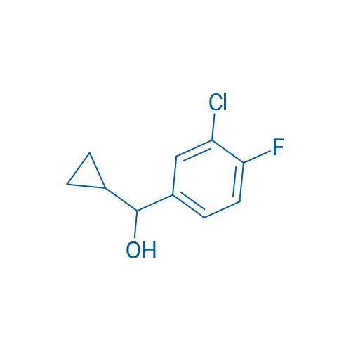 (3-Chloro-4-fluorophenyl)(cyclopropyl)methanol 1g