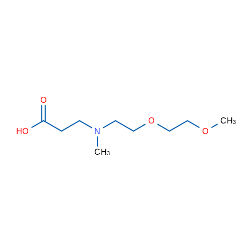3-{[2-(2-methoxyethoxy)ethyl](methyl)amino}propanoic acid 1g