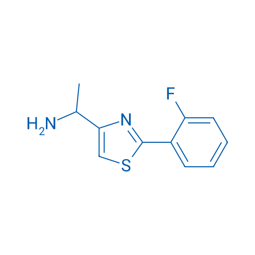 1-[2-(2-Fluorophenyl)-1,3-thiazol-4-yl]ethan-1-amine 1g