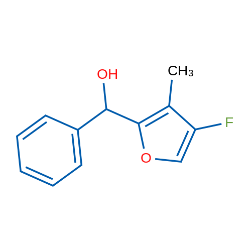 (4-Fluoro-3-methylfuran-2-yl)(phenyl)methanol 1g