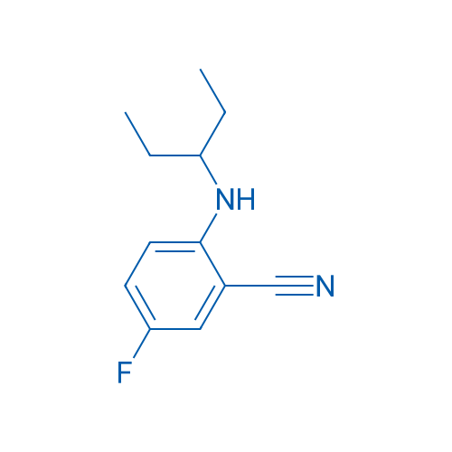 5-Fluoro-2-[(pentan-3-yl)amino]benzonitrile 5g