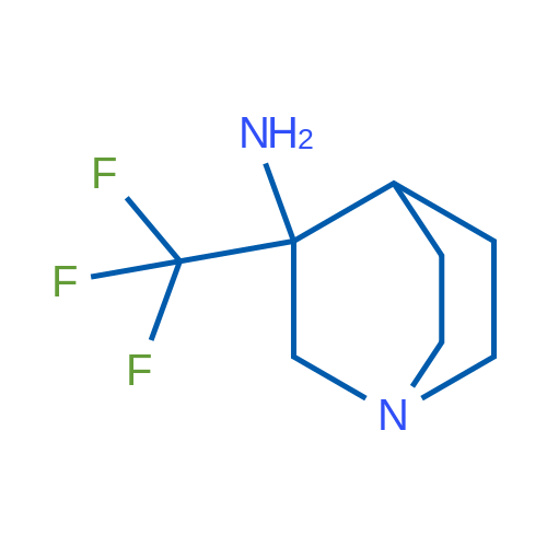 3-(Trifluoromethyl)-1-azabicyclo[2.2.2]octan-3-amine 1g