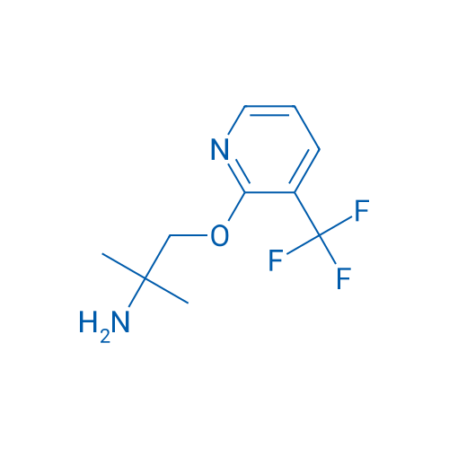 2-(2-Amino-2-methylpropoxy)-3-(trifluoromethyl)pyridine 100mg