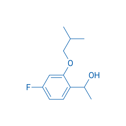 1-(4-Fluoro-2-isobutoxyphenyl)ethanol 1g