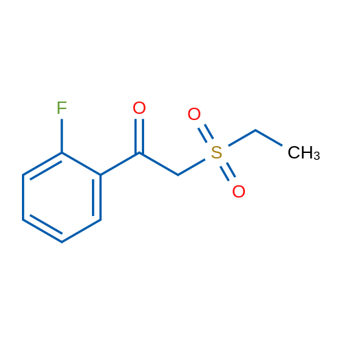 2-(Ethylsulfonyl)-1-(2-fluorophenyl)ethanone 1g
