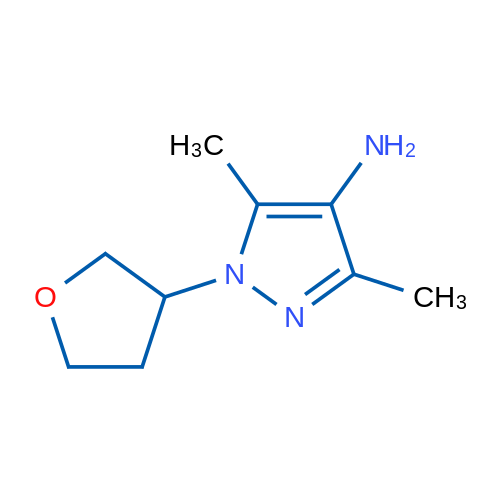 3,5-Dimethyl-1-(oxolan-3-yl)-1h-pyrazol-4-amine 1g