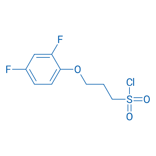 3-(2,4-Difluorophenoxy)propane-1-sulfonyl chloride 5g