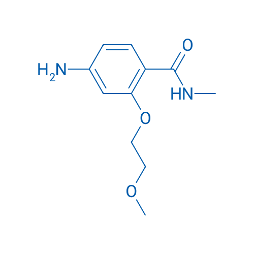 4-Amino-2-(2-methoxyethoxy)-n-methylbenzamide 250mg