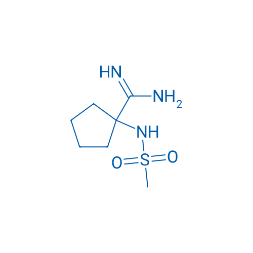 1-Methanesulfonamidocyclopentane-1-carboximidamide 1g