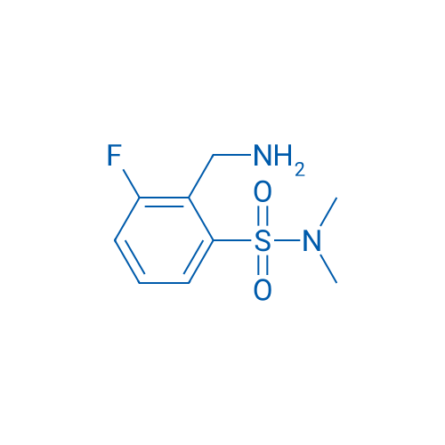 2-(Aminomethyl)-3-fluoro-N,N-dimethylbenzene-1-sulfonamide 1g