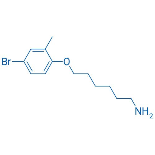 6-(4-Bromo-2-methylphenoxy)hexan-1-amine 1g