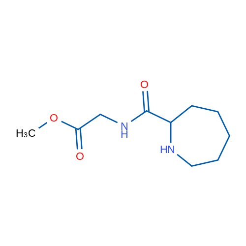 Methyl 2-(azepane-2-carboxamido)acetate 1g
