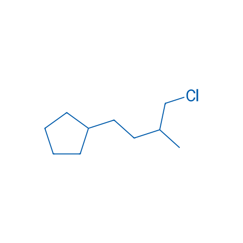(4-Chloro-3-methylbutyl)cyclopentane 1g