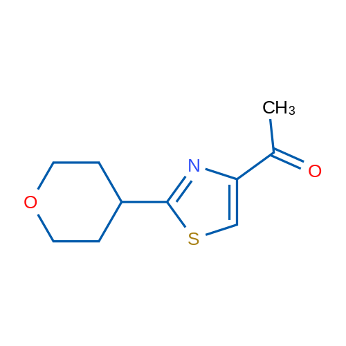 1-(2-(Tetrahydro-2H-pyran-4-yl)thiazol-4-yl)ethanone 1g