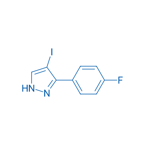 3-(4-Fluorophenyl)-4-iodo-1H-pyrazole 1g