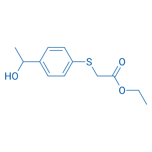 Ethyl 2-{[4-(1-hydroxyethyl)phenyl]sulfanyl}acetate 1g